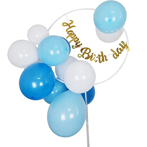 Light Blue Latex Balloon 12 inches 100Pcs, Sky Blue Balloons for Party Birthday Wedding Holiday Decorations Kid's Baby Shower Balloons