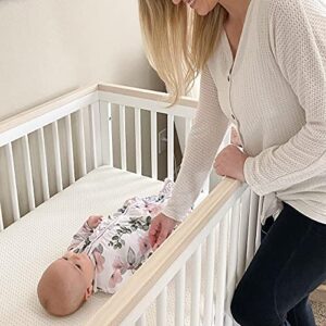 Newton Baby Mini Crib Mattress 24" x 38" - 100% Breathable Proven to Reduce Suffocation Risk, 100% Washable - Removable Cover Included, GREENGUARD Gold