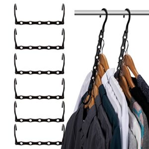 ulimart space saving hangers for clothes -10 pcs- closet hangers space saver,plastic hanger organizer small closet organizers and storage,college dorm room essentials