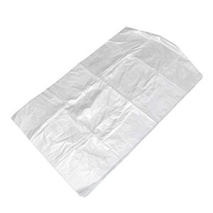 Garment Bags：Cabilock 50 pcs 60 x 100cm Clear Garment Bag Clothing Cover Hanging Clothes Suit Dress Jacket Cover Dry Cleaning Bags for Clothes, Home Storage, Travel