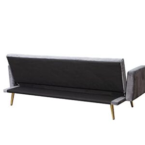 GURLLEU SF6005-G Sofabed, Gray…