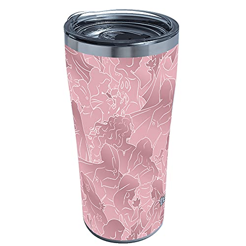 Tervis Triple Walled Disney - Princess Heart of Gold Group Insulated Tumbler Cup Keeps Drinks Cold & Hot, 20oz, Stainless Steel