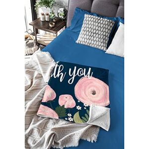 Anomadassi Hope Faith Prayer Bible–Isaiah 41:10 Blanket,Flannel Throw Blanket Ultra Soft Micro Lightweight Flannel Blanket Bed Couch Living Room 50"x40" Small for Kid