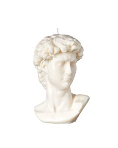 large bust david statue soy wax scented candle hand poured aroma candle home candle