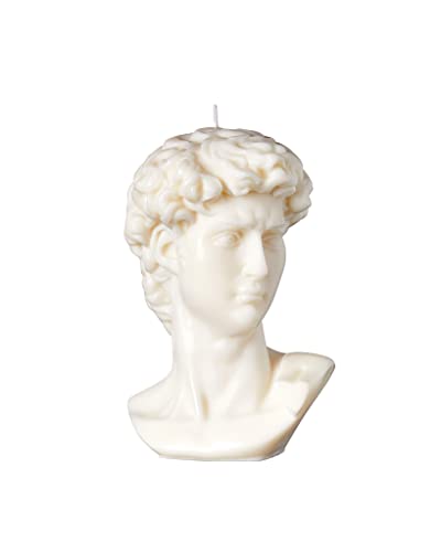 Large Bust David Statue Soy Wax Scented Candle Hand Poured Aroma Candle Home Candle