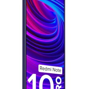 redmi Xiaomi Note 10 Pro 4G Volte 128GB + 6GB Factory Unlocked 6.67" 64MP Quad Camera Night Mode (not Verizon Sprint Boost Cricket) (w/Fast Car Charger Bundle) (Dark Nebula)