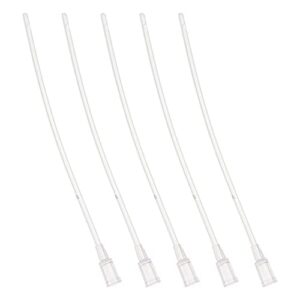 iplusmile Bird Feeding Tube Birds Feeding Syringe, Parrot Feeding Hose Syringe Birds Feeder Tool for Feeding Milk Water, 5pcs