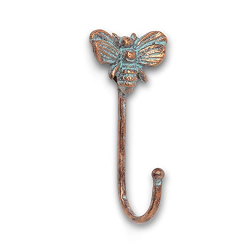 Abbott Collection 27-SMITH-623 Queen Bee Hook, Verdigris