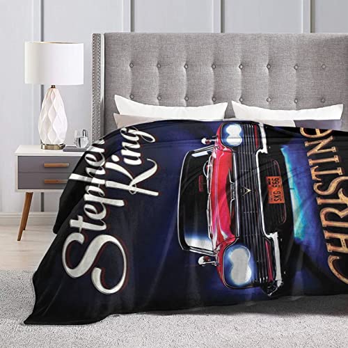 Stephen King Christines Custom Cars Super Soft Lightweight Cozy Microplush Throw Blanket for Sofa Chair Couch and Bed Room Decor