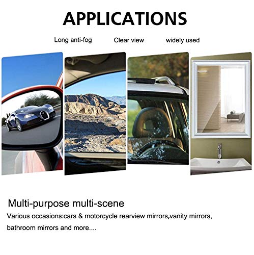 Car Rearview Mirror Waterproof Film/Car Side Window Rainproof Film/Car Mirror Waterproof Film/Car Anti-Rain Sticker
