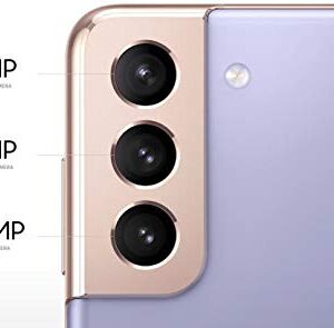 SAMSUNG Galaxy S21+ Plus G996U 5G | Fully Unlocked Android Cell Phone | US Version Smartphone | Pro-Grade Camera, 8K Video, 64MP High Res | 128GB - Phantom Black - (Renewed)