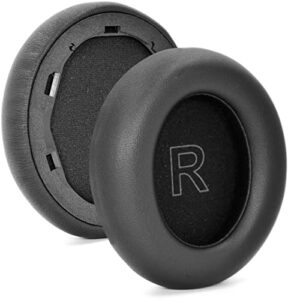 life q30 / q35 earpads - defean replacement ear cushion foam cover ear pads compatible with anker soundcore life q30 / q35 bt headphones, softer leather,high-density noise cancelling foam (black)