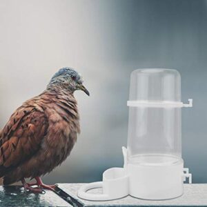 POPETPOP Bird Water Dispenser- Parrot Automatic Feeder Waterer Bottle Drinker Container Hanging on Cage for Parrots Budgie Cockatiel Lovebirds