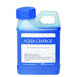 Sanco Industries Aqua Charge Windshield Washer Ultra Concentrate, 8 ounces makes 13.75 gallons finished product