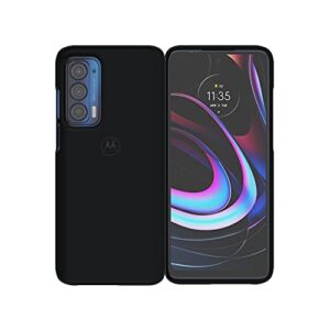 Motorola Moto Edge 2021 / Edge 5G UW Protective Case- Black Precision fit Shock Absorbing Cases for Enhanced Phone Grip, Style, Drop Protection [NOT for Edge/Edge+ 2020]