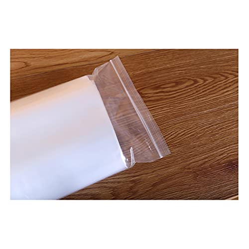 5x9 Clear resealable zip lock bags- 100pc 1 mil for organization, supplies, closet, pantry, arts and crafts and food storages