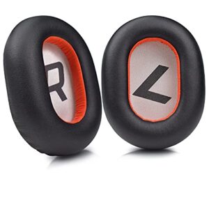 molgria voyager 8200 ear pads cushion, replacement earpads for plantronic voyager 8200 uc bakcbeat pro 2 headphone(black)