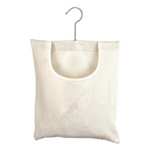 clothes pins bag holder oxford cloth bag with steel hook ，suitable for home, balcony, travel portable and so on(bag)