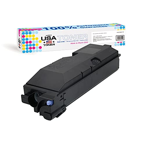 MADE IN USA TONER Compatible Replacement for Kyocera TASKalfa 3500i, 3501i, 4500i, 4501i, 5500i, 5501i TK6307K TK-6307K, Copystar TK-6309K (Black, 1 Cartridge)