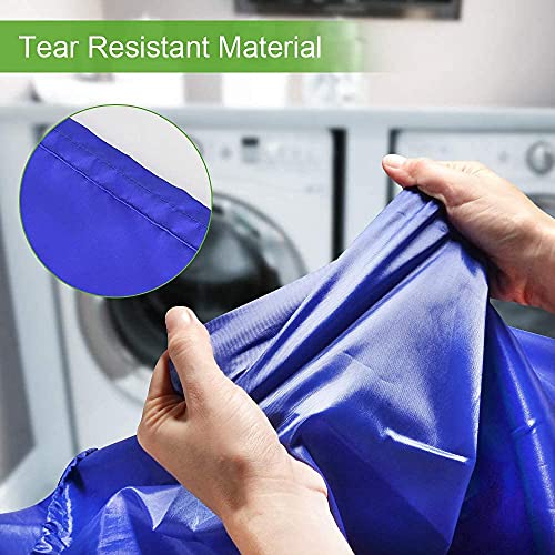 OTraki Heavy Duty Large Laundry Bags 2 Pack 28 x 45 inch and 2 Pack 24 x 35 inch Drawstring Mesh Washing Bag for Dirty Clothes Home College Dorm Travel Use