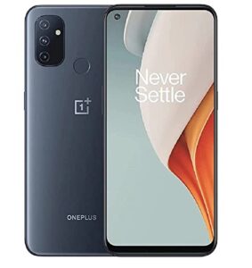 oneplus nord n100 lte 4gb(ram)+64gb 90hz display (t-mobile/sprint unlocked) be2012 long lasting battery smartphone - midnight frost (renewed)