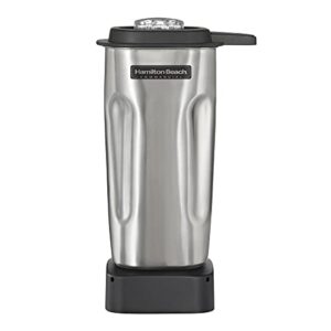 hamilton beach® commercial blender 6126-255s - rio® 32 oz./.95 l stainless steel container