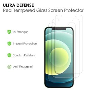 TRMTECH (3 Pack) Tempered Glass Screen Protector For iPhone 11, XR (10R) - Case Friendly, Easy Install, No Bubbles, Clear, Glass Film Cover, In Retail Box (6.1" Inch)