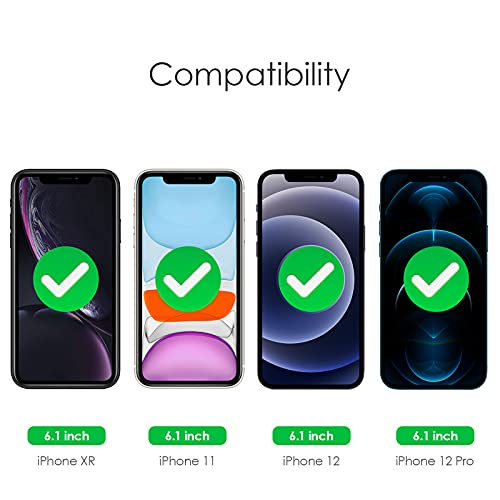 TRMTECH (3 Pack) Tempered Glass Screen Protector For iPhone 11, XR (10R) - Case Friendly, Easy Install, No Bubbles, Clear, Glass Film Cover, In Retail Box (6.1" Inch)