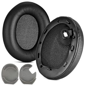 1000XM4 Earpads - defean Black Replacement Ear Cushion Cover Foam Compatible with Sony WH-1000XM4 (WH1000XM4) Headphones, Ear Pads Cushions with Noise Isolation Memory Foam