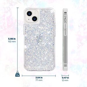 Case-Mate iPhone 13 Case for Women [10ft Drop Protection] [Wireless Charging] Twinkle Stardust Phone Case for iPhone 13 - Luxury Glitter iPhone Case - Shock Absorbing, Anti Scratch, Lightweight