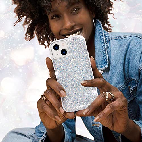 Case-Mate iPhone 13 Case for Women [10ft Drop Protection] [Wireless Charging] Twinkle Stardust Phone Case for iPhone 13 - Luxury Glitter iPhone Case - Shock Absorbing, Anti Scratch, Lightweight