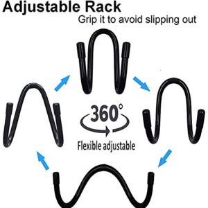 Cowboy Hat Holder Rack, Hat Holder Rack for Trunks Cars SUV, - Flexible Over The Car Seat Hat Hanger Hook - Keep Hat Shape - for Coats, Caps, Bag, Safety Helmet — 2 Pack - No Hat