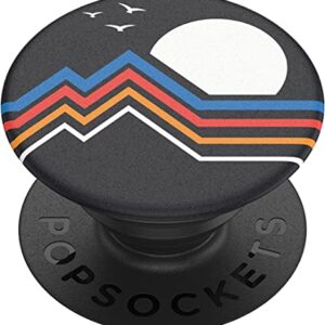 ​​​​PopSockets: Phone Grip with Expanding Kickstand, Pop Socket for Phone - Moon Horizon