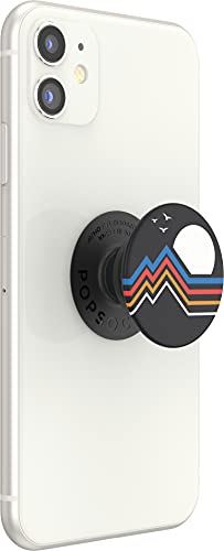 ​​​​PopSockets: Phone Grip with Expanding Kickstand, Pop Socket for Phone - Moon Horizon