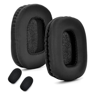 B550-XT Ear Pads - Replacement Ear Cushion Foam 2 X Ear Pads and 2 x Mic Cushion Compatible with VXI BlueParrott B550-XT B550XT B550 XT Headset