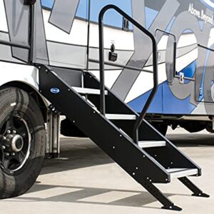 MORryde - STP214-120H - 4 Step Handrail for Step Above 2nd Generation RV Entry Step