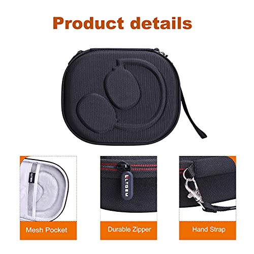 L LTGEM EVA Storage Case for Skullcandy Crusher or Skullcandy Crusher Evo Wireless Over-Ear Headphone - Carrying Hard Protective Bag