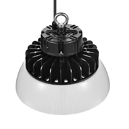 GRANDLUMEN 240W LED High Bay UFO Light, ETL Certified, 5000K Daylight White, LED Warehouse Lighting with PC Reflector