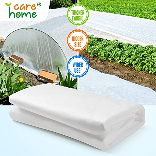 Plant Covers Freeze Frost Protection, 33 FT x 10 FT Frost Cloth Plant Freeze Protection Cover, Frost Blankets for Outdoor Plants, Summer Overheat Prevention and Insects Barrier for Outdoor Plants