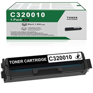 vit 1 pack black high yield c320010 toner cartridge compatible replacement for lexmark c3224dw c3326dw mc3224dwe mc3224adwe mc3326adwe printer
