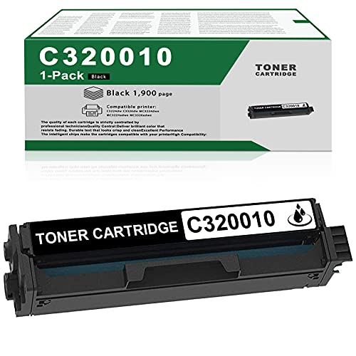 VIT 1 Pack Black High Yield C320010 Toner Cartridge Compatible Replacement for Lexmark C3224dw C3326dw MC3224dwe MC3224adwe MC3326adwe Printer