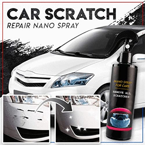 dwguzimlxg Car Scratch Repair Nano Spray, Car Scratch Remover, Repair, Protection, & Swirl Remover Polish, Scratch Removal for Cars, Removes Any Scratch and Mark (120ml)