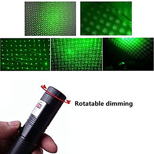 USB Rechargeable Green Flashlight