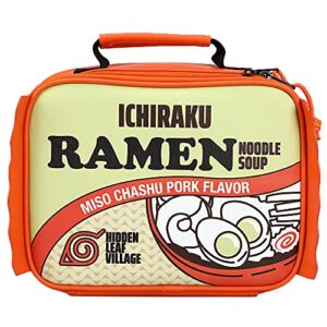 naruto anime cartoon ichiraku instant ramen insulated lunch box