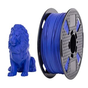 pla max pla + royal blue pla filament 1.75 mm 3d printer filament 1kg 2.2lbs spool 3d printing material stronger than standard pla pro pla plus filament cc3d royal blue color