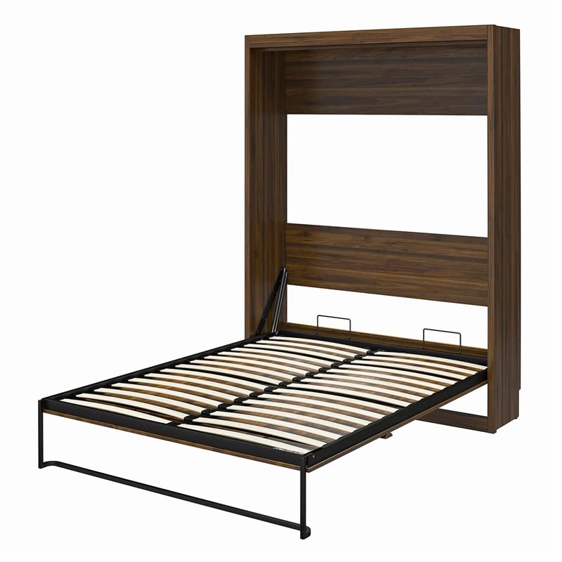 Signature Sleep Queen Murphy Wall Bed in Walnut