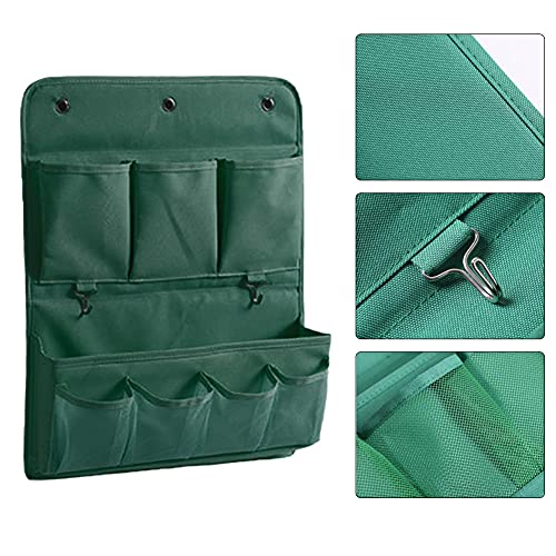 HAOOMI Home Hanging Storage Bag,Bathroom Accessories Wall Door Back Wardrobe Dormitory Organizer Fabric Kitchen Accessories Multifunctional Storage Bag with 3Pcs Adhesive Wall Hooks