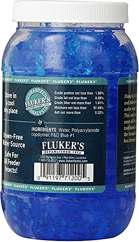 Fluker's Cricket Quencher Original Formula 16oz - Includes Attached DBDPet Pro-Tip Guide