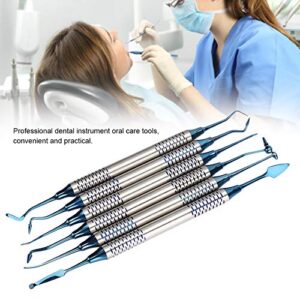 Dental Filling Spatula,6Pcs Professional Dental Composite Resin Filling Spatula Restoration Instrument Tool