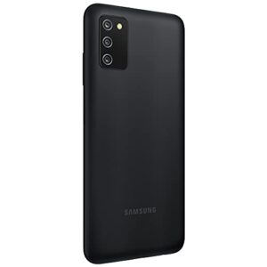 Samsung Galaxy A03S 4G LTE (NOT 5G) 6.5" HD+ Triple Camera 5000mAh Battery, Dual Sim GSM Unlocked Global 4G Volte (NOT VERIZON/Boost) International Model A037M/DS (Black, 64GB + 4GB)